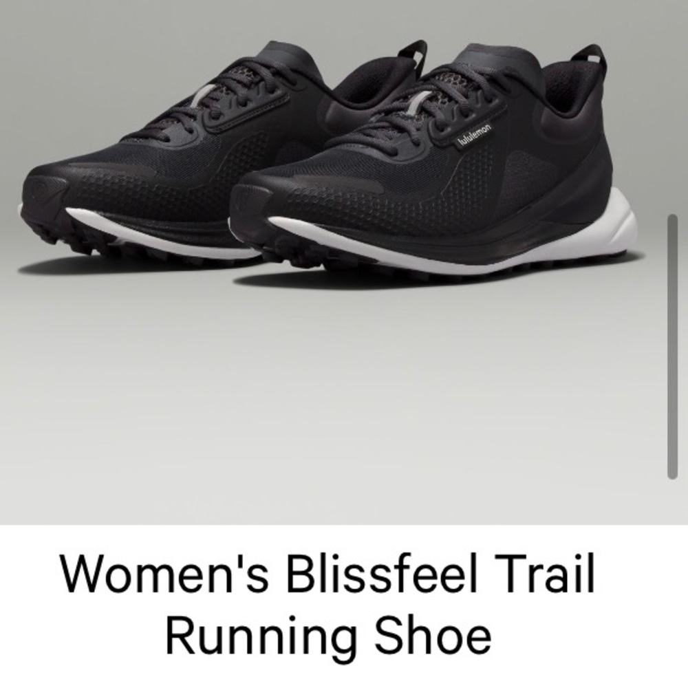 Lululemon Blissfeel Trail Run Sneakers,  size 8.5